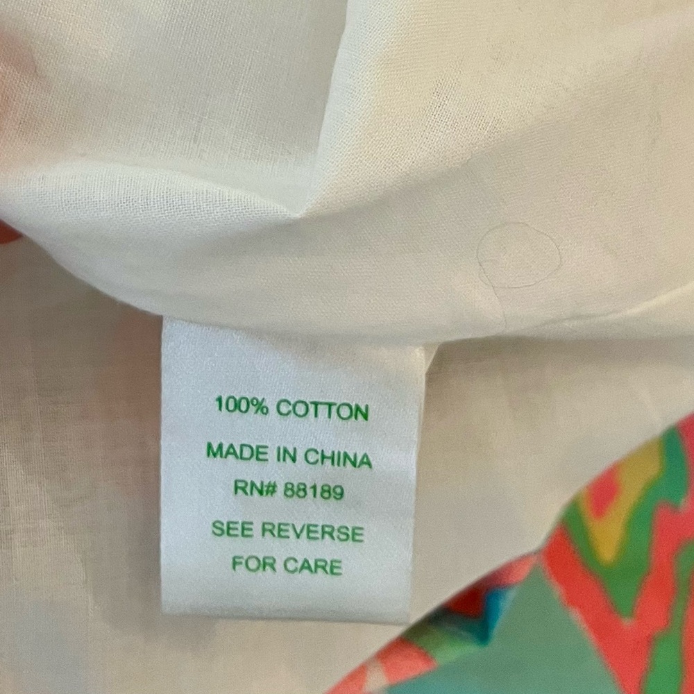 NWOT! Lilly Pulitzer Zo Dress-Sand Bar Blu Make a Splash Print. - Picture 7 of 15